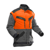 Pfanner KlimaAir FORSTJACKE, orange/grau - Grösse 3XL Übergrösse