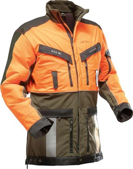 Pfanner NACHSUCHE Jacke orange/grün - Grösse 3XL Übergrösse