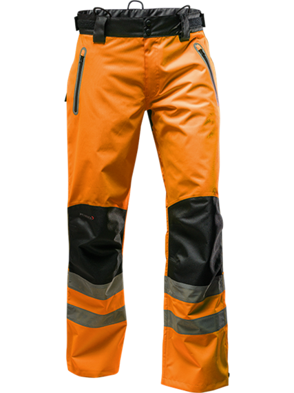 Pfanner NANOSHIELD Regenhose EN 20471 orange - Grösse L