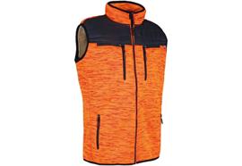 Pfanner PROTOS INUIT Herren Winterweste, orange - Grösse 3XL Übergrösse