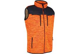 Pfanner PROTOS INUIT Herren Winterweste, orange - Grösse 4XL Übergrösse