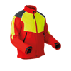 Pfanner StretchAir Schnittschutzjacke EN381-11 rot/gelb - Grösse 3XL Übergrösse