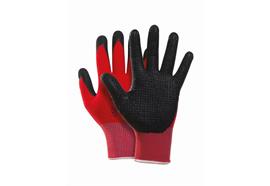 Pfanner STRETCHFLEX FINE GRIP Handschuhe schwarz/rot - Grösse 3XL/12