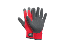 Pfanner STRETCHFLEX ICE GRIP Handschuhe schwarz/rot - Grösse L/9