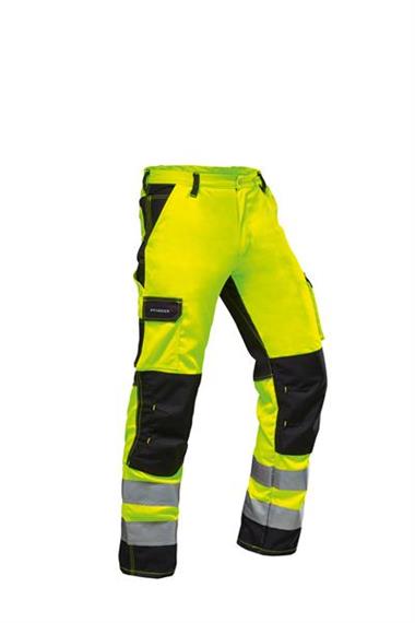 Pfanner StretchZone Warnhose EN 20471, gelb, normal - C42