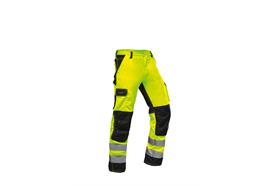 Pfanner StretchZone Warnhose EN 20471, gelb, normal - C42