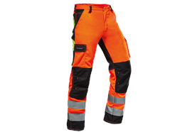 Pfanner StretchZone Warnhose EN 20471, orange, normal - C42