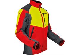 Pfanner VENTILATION Jacke gelb/rot - Grösse 3XL Übergrössen