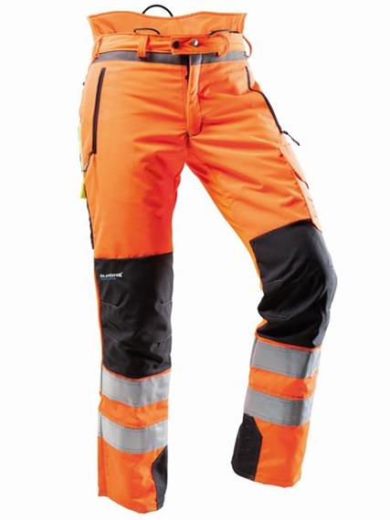 Pfanner VENTILATION Schnittschutzhose EN20471 normal leuchtorange - Grösse 3XL Übergrösse