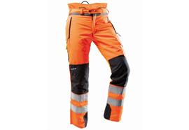 Pfanner VENTILATION Schnittschutzhose EN20471 normal leuchtorange - Grösse 3XL Übergrösse