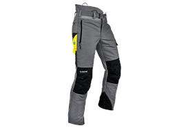 Pfanner VENTILATION Schnittschutzhose Typ A, normal grau - Grösse XS