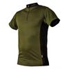 Pfanner ZIPP-NECK Shirt kurzarm waldgrün - Grösse XXL Übergrösse