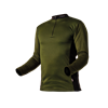 Pfanner ZIPP-NECK Shirt langarm waldgrün - Grösse XXL Übergrösse
