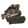 Pinewood Furudal Liner Handschuhe, Strata/Moss Grün, 2er-Pack