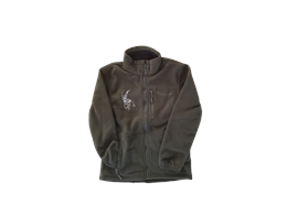 Pinewood KIDS Fleecejacke Finnveden, Green mit Steinbockmotiv - Kinder 12 Jahre Gr. 152