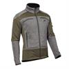 PSS Faserstrickjacke X-treme Arctic, grau/grün - Grösse M