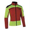 PSS Faserstrickjacke X-treme Arctic, rot/gelb - Grösse S