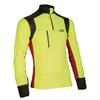 PSS Fleeceshirt langarm X-treme Polar, rot/gelb - Grösse 3XL