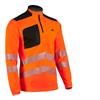 PSS Funktionsshirt langarm X-treme Skin EN 20471, orange/grau - Grösse M