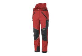 PSS Nachsuchehose X-treme Protect, grau/rot - Grösse 62 Übergrösse