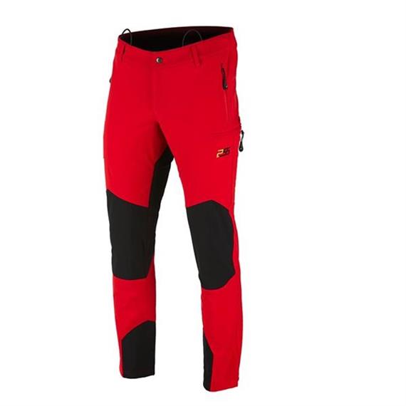 PSS Outdoorhose X-treme Stretch, rot/schwarz - Grösse 46