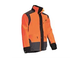 PSS Regenjacke X-treme Rain, grau/orange - Grösse 3XL