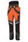 PSS Schnittschutzhose, X-treme Air, grau/orange - Grösse 62 Übergrösse