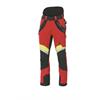 PSS Schnittschutzhose, X-treme Air, rot/gelb - Grösse 48