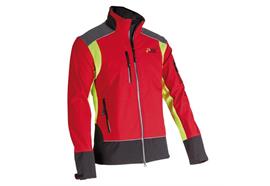 PSS Softshelljacke X-treme Shell, rot/gelb - Grösse 3XL