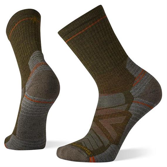 Smartwool Herrensocken, Hike Light Cushion Crew, Military Olive - Grösse M