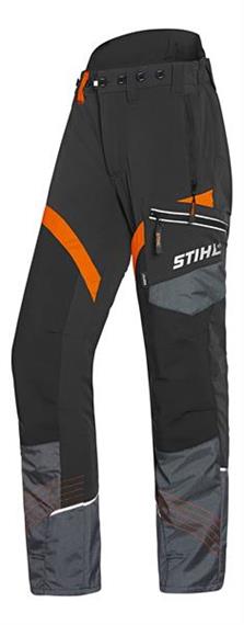 Stihl ADVANCE X-FLEX Bundhose Schnittschutz schwarz/orange - Grösse XS