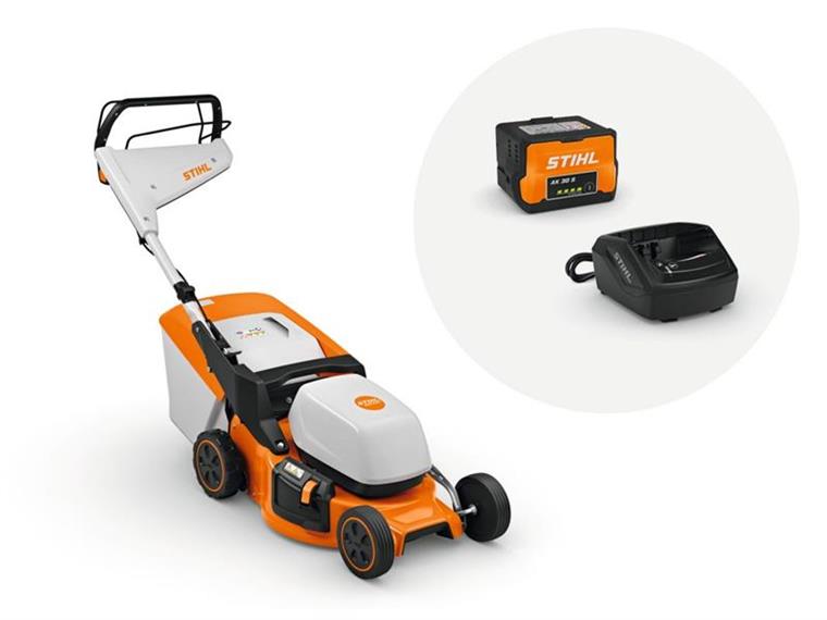 STIHL Akku Rasenmäher RMA 248 T SET mit Akku AK30 und Ladegerät AL101