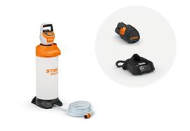 STIHL Akku Wasserbehälter WSA 40, mit Akku und Ladegerät