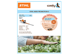 STIHL HSA 100, Schnittlänge 60 cm SET