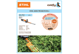 STIHL HSA 130 R, Schnittlänge 60 cm SET