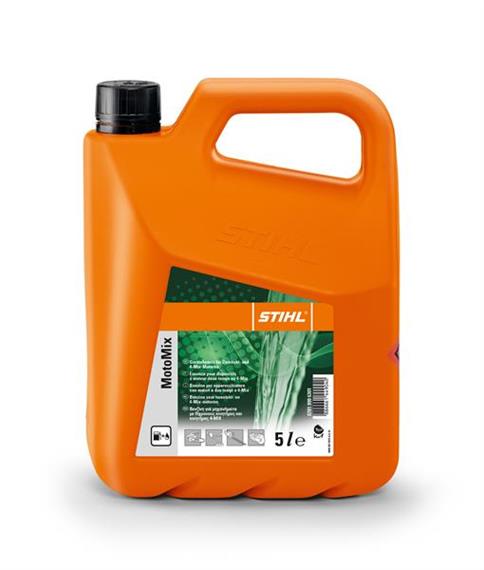 STIHL MotoMix 2-Takt Vorgemischter Kraftstoff 5 L Einwegkanister orange