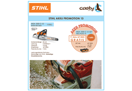 STIHL MSA 300 C-O, Schwert 45 cm SET