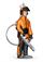 STIHL SCHLÜSSELANHÄNGER Waldarbeiter