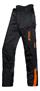 STIHL Schnittschutz Bundhose DYNAMIC anthrazit/orange - Grösse M