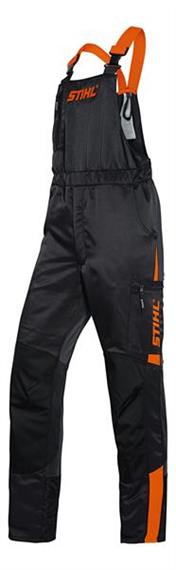 STIHL Schnittschutz Latzhose DYNAMIC anthrazit/orange - Grösse XL