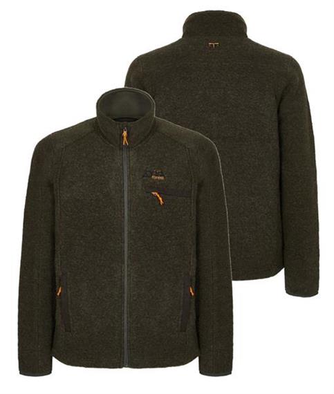 ZOTTA BRENNER Fleece, Waldgrün - Grösse 4XL