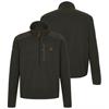 ZOTTA CILE Man Half Zip Fleecjacke, Waldgrün - Grösse M