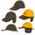 ZOTTA FRONT Cap, wendbar grün/orange - Grösse L-XL