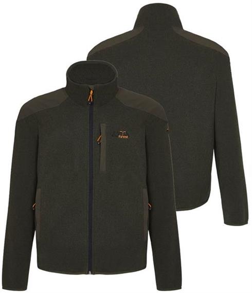 ZOTTA LIMA Men Fleecejacke, Waldgrün - Grösse 3XL