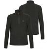 ZOTTA TEMPUS Men Half Zip Fleecejacke, Waldgrün - Grösse S