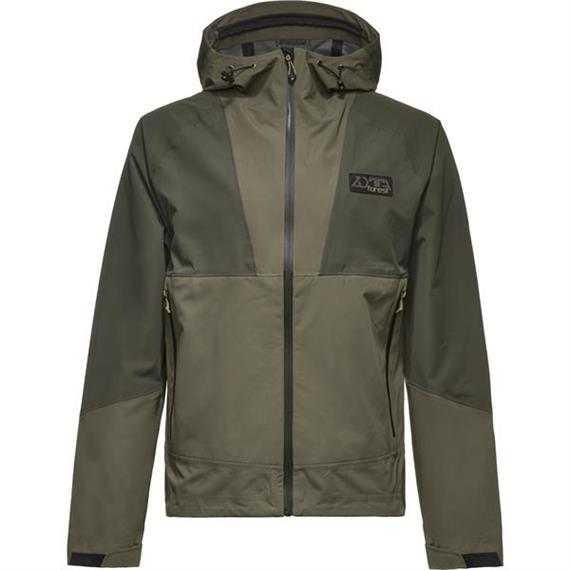 ZOTTA THUNDER Men Regenjacke, Waldgrün - Grösse L
