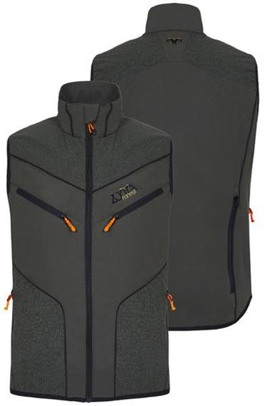 ZOTTA WALKER Men Weste, Waldgrün - Grösse XL