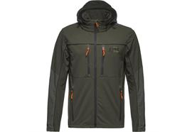 ZOTTA YORK Men Softshell Jacke, Waldgrün - Grösse 3XL